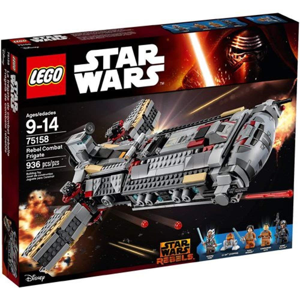 NEW LEGO 75158 Lego Star Wars Rebel Combat Frigate Building Toy - Click Image to Close